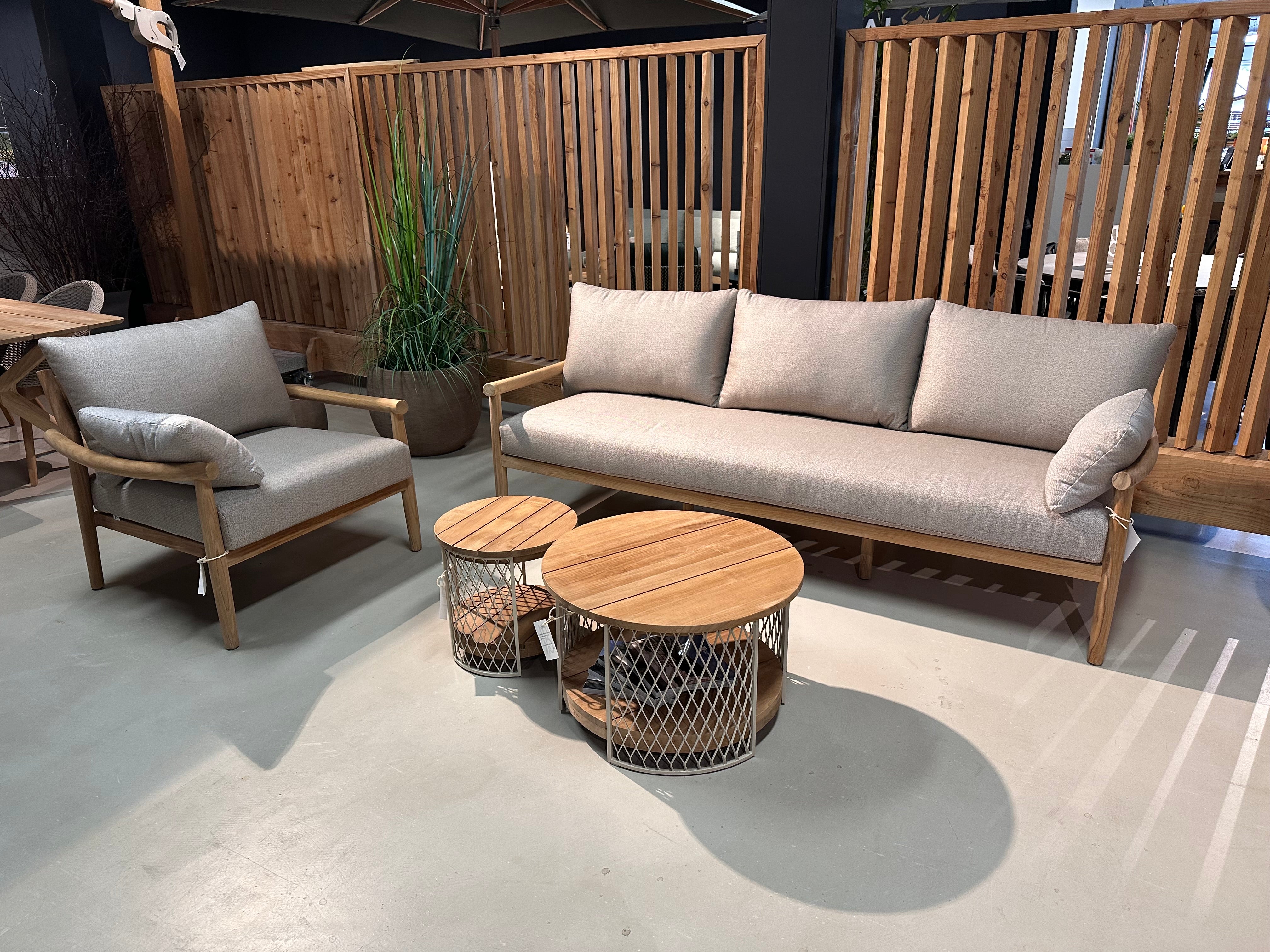 Traditional Teak, Isabella loungeset showroomaanbieding