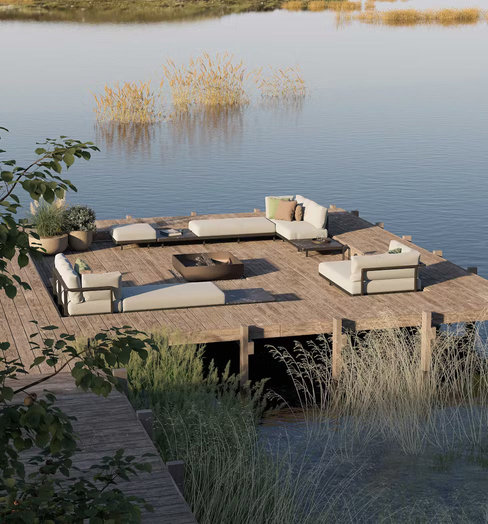 Royal Botania Alura lounge voetenbank.