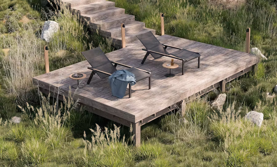Royal Botania Alura lounge tweezits linker arm module.
