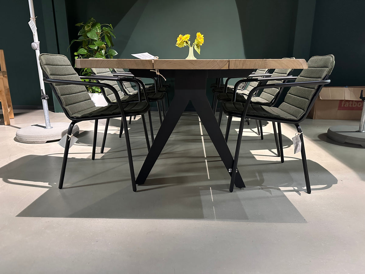 Traditional Teak, Neo / Todus, Starling diningset showroomaanbieding