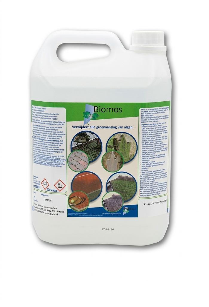 Biomos 5 liter Algaanslag verwijderaar