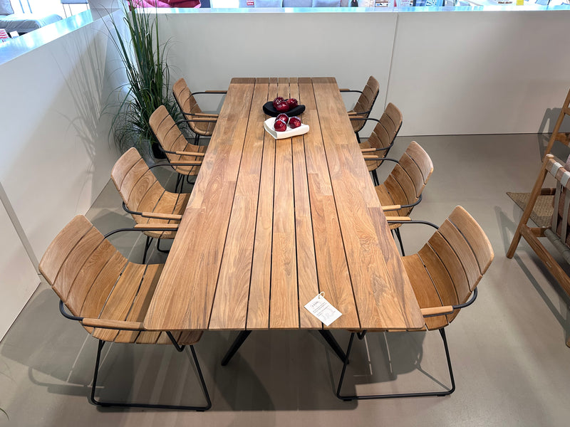 Gloster, Split / William diningset showroomaanbieding