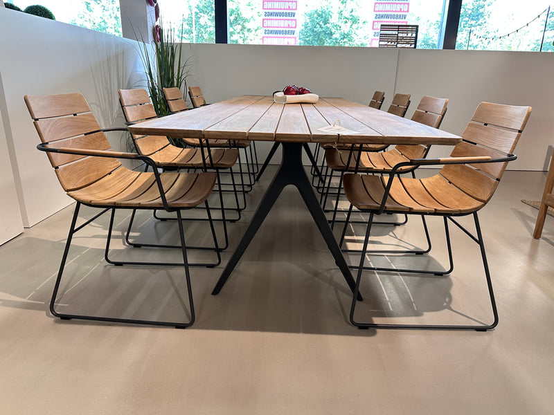 Gloster, Split / William diningset showroomaanbieding