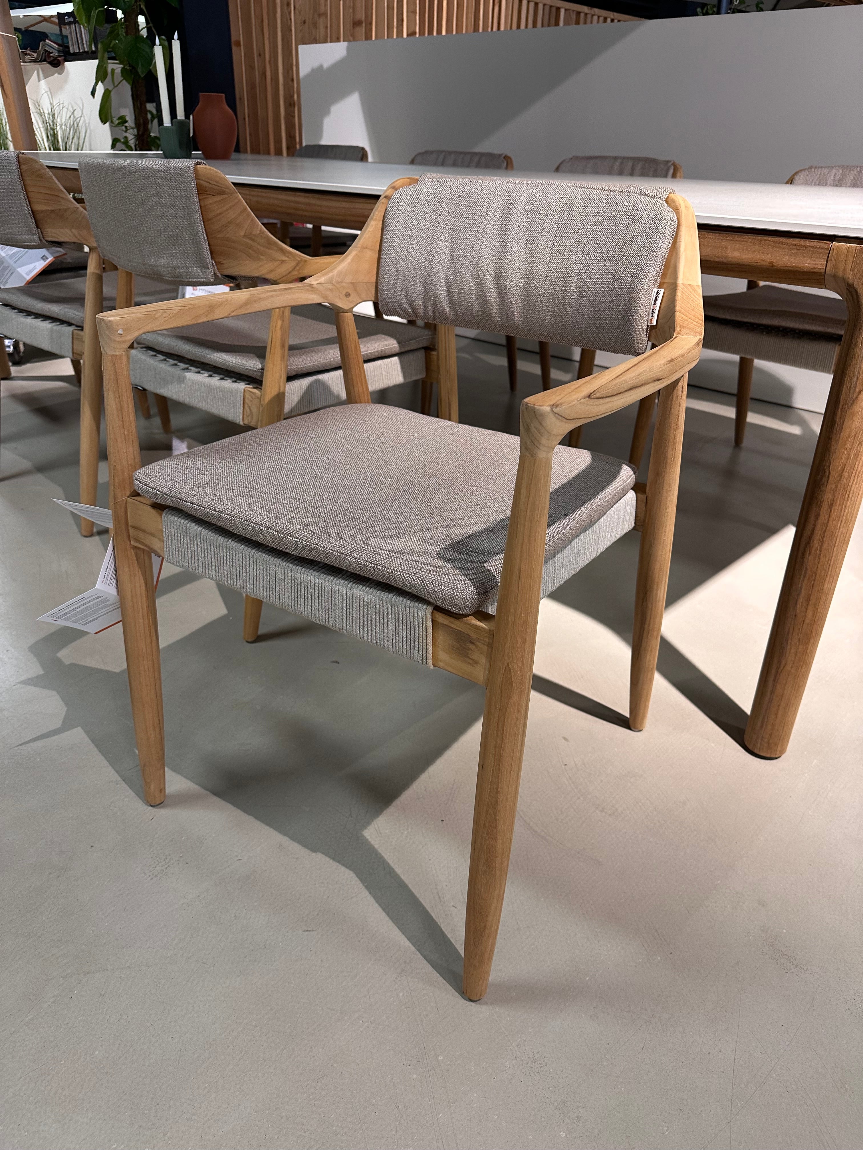 Vincent Sheppard, Elko / Jati-Kebon, Tofino diningset showroomaanbieding