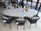 Net-echt, Model ovaal - Jati&Kebon, Tofino diningset showroomaanbieding