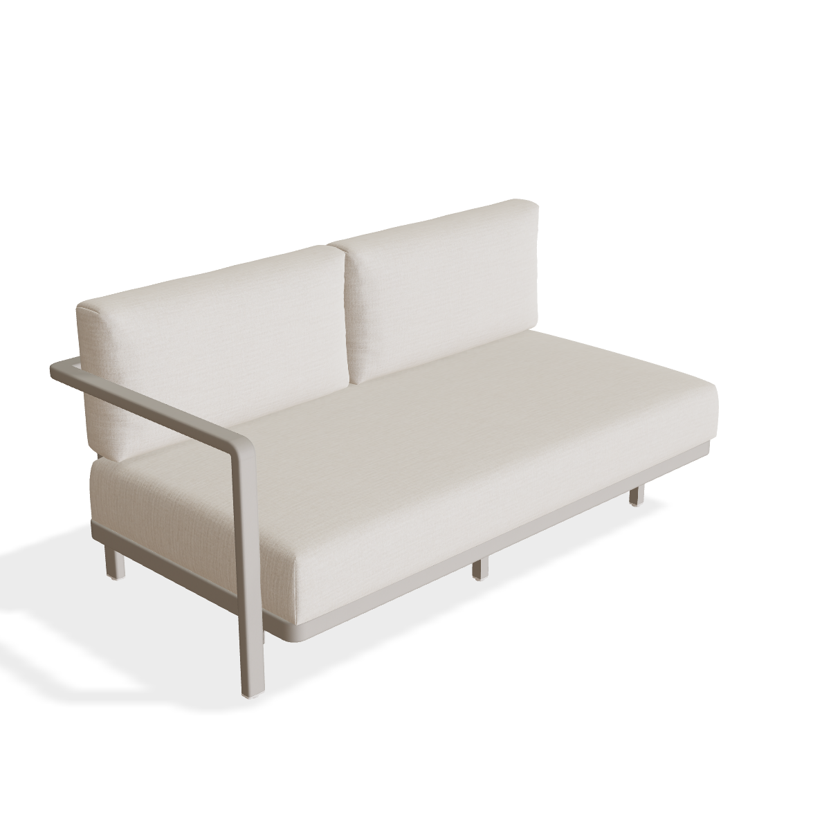 Royal Botania Alura lounge tweezits rechter arm module.