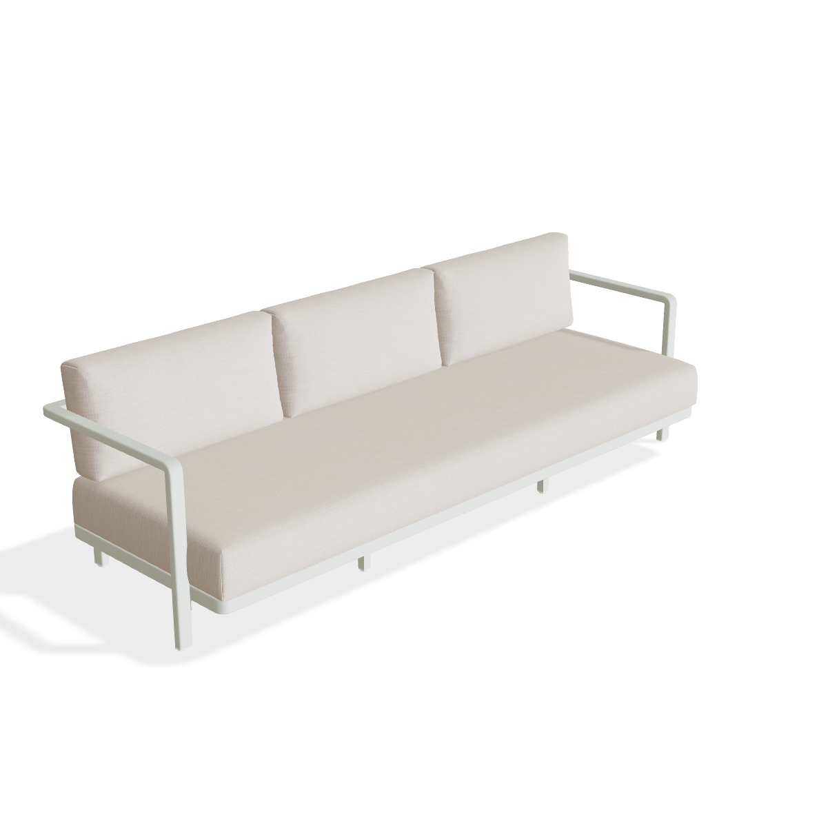 Royal Botania Alura lounge driezits bank. Verkrijgbaar in meerdere kleuren frame's en stofferingen.