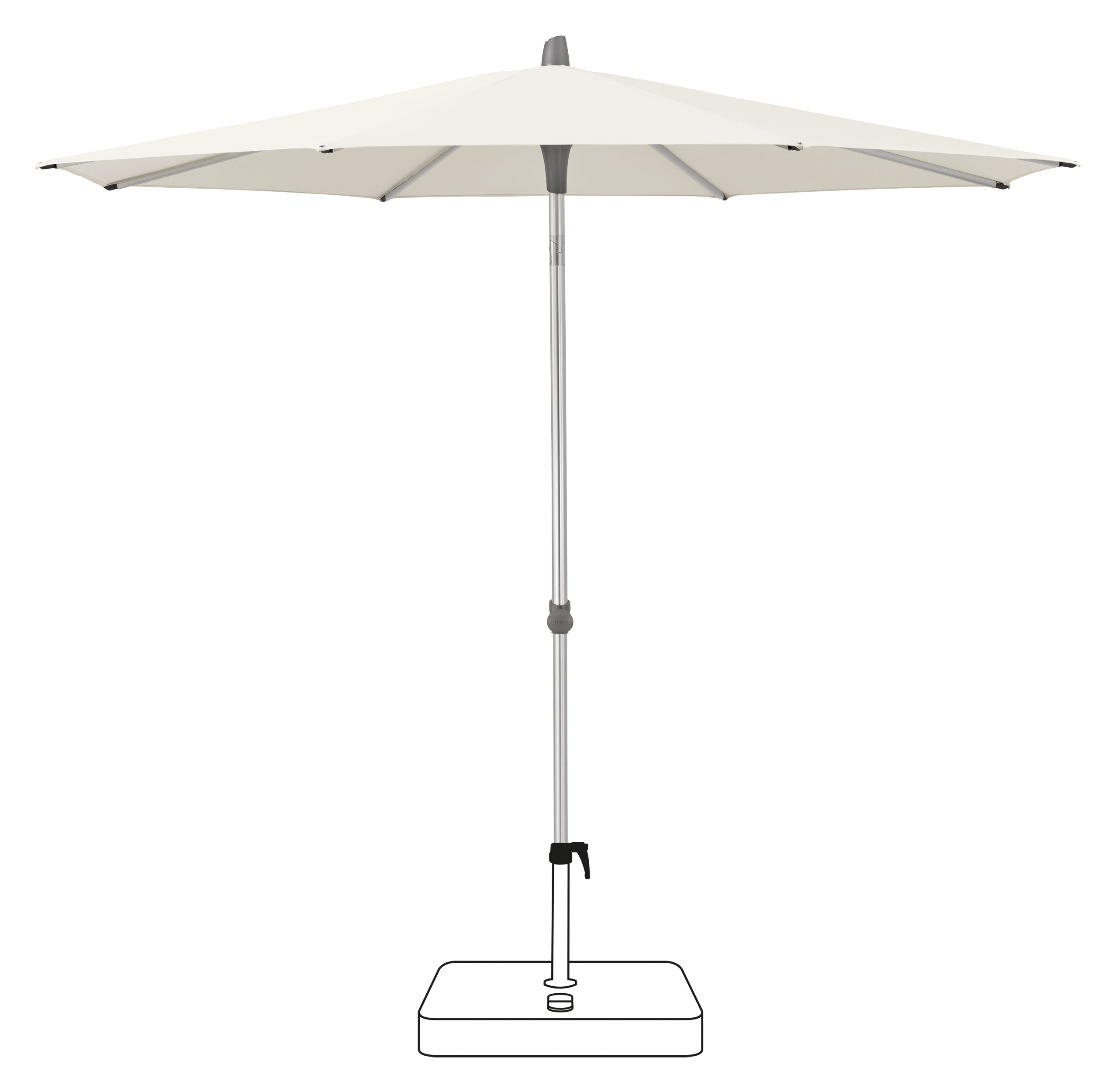 Glatz, Smart kantelbare stokparasol.
