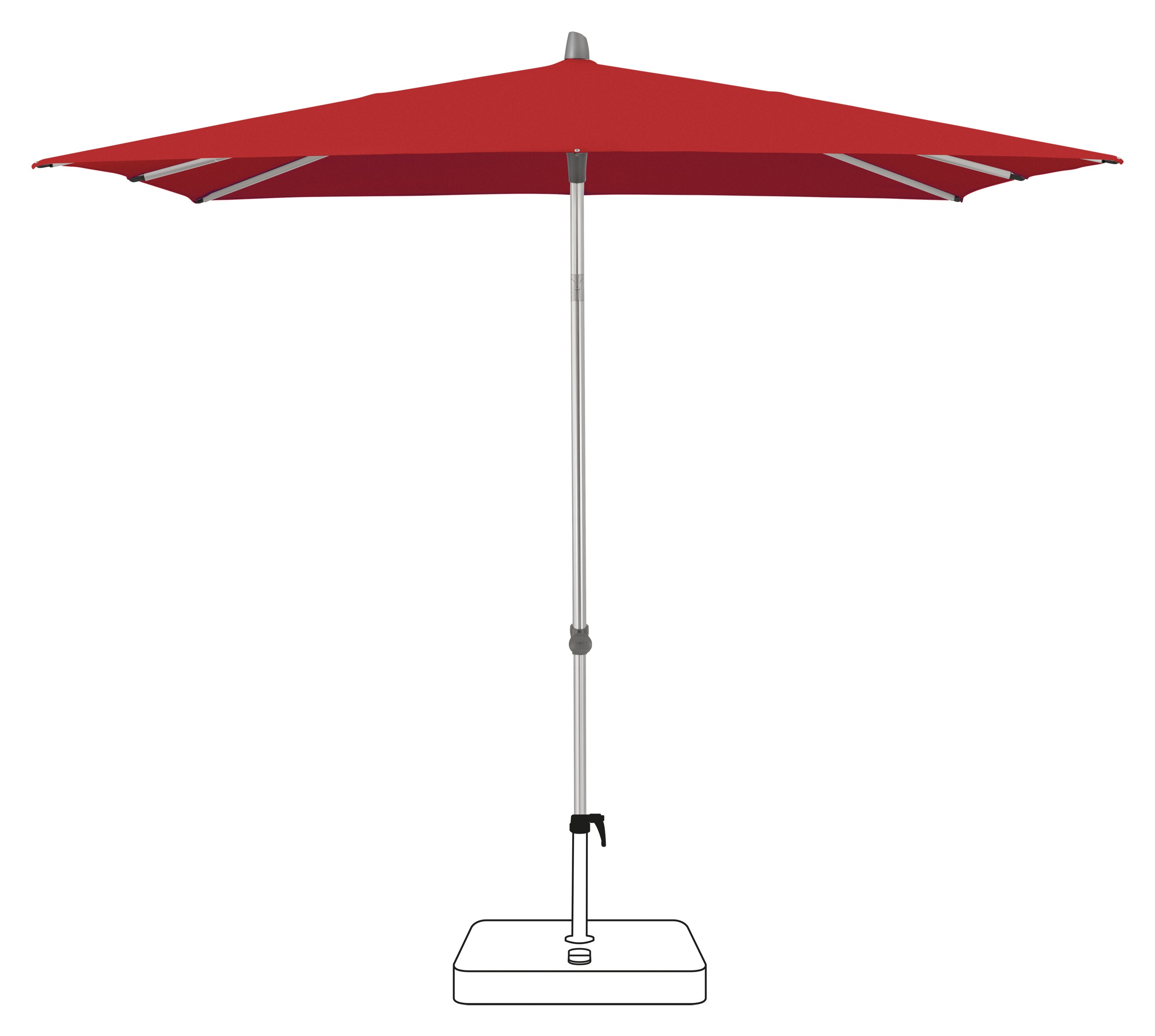 Glatz, Smart kantelbare stokparasol.