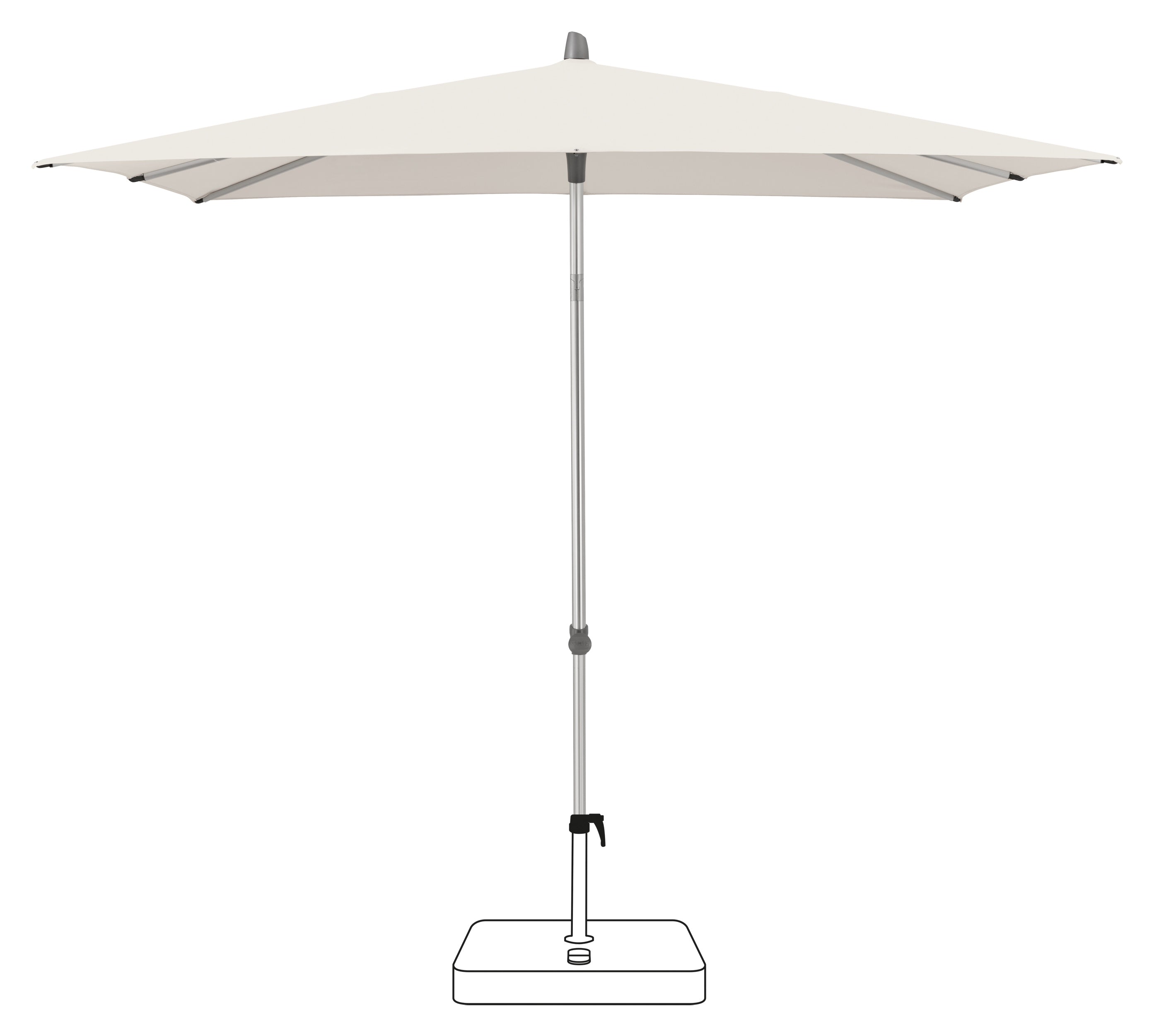 Glatz, Smart kantelbare stokparasol.