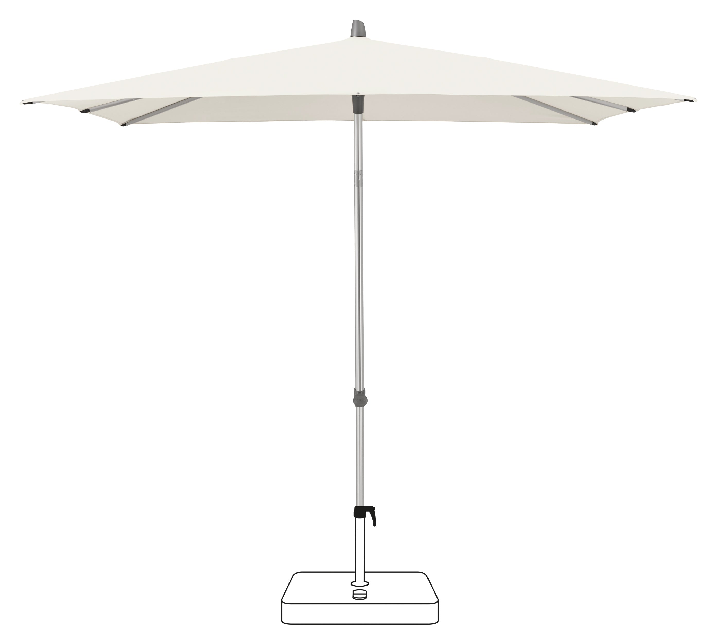 Glatz, Smart kantelbare stokparasol.