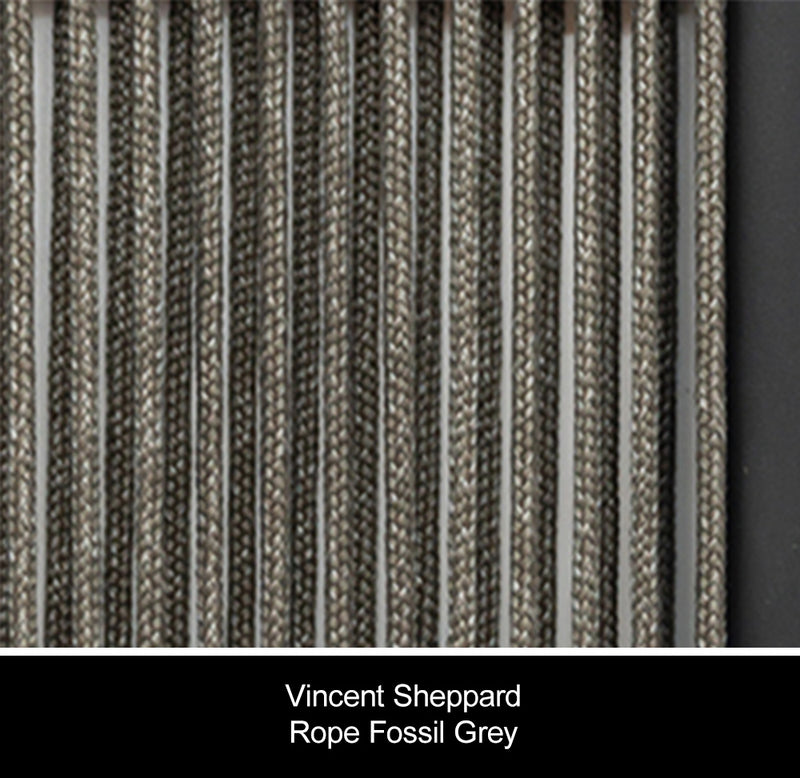 Vincent Sheppard Remi eetstoel. Metalen onderstel en leverbaar in twee kleuren rope