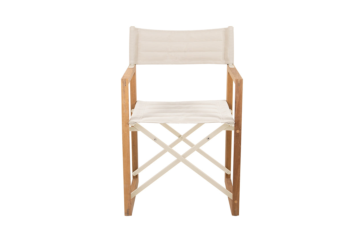 Traditional teak, Sofia Director stoel, Leverbaar in meerdere kleuren