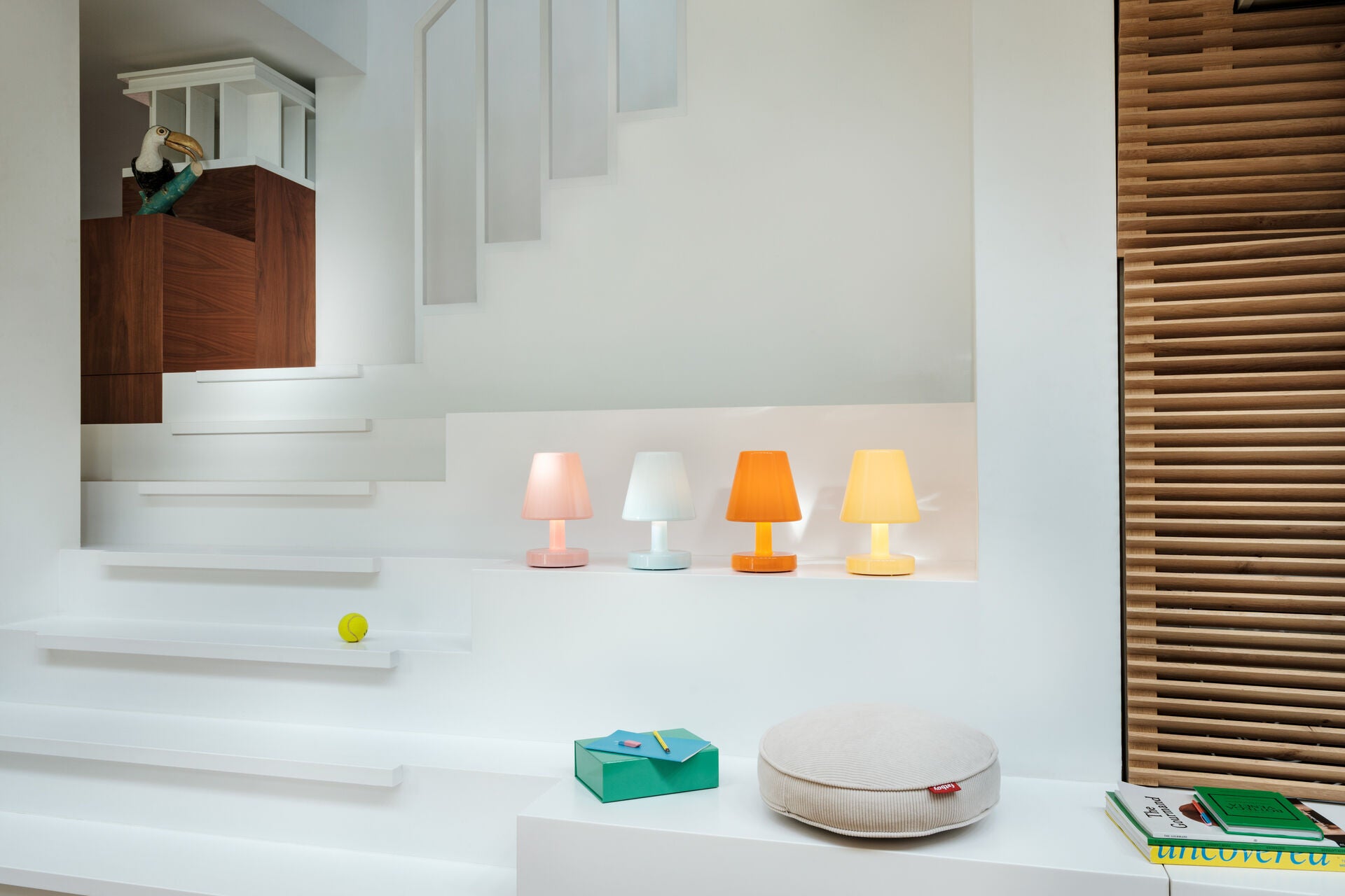 Fatboy® Edison The Ambiance. Oplaadbare dimbare tafellamp. Verkrijgbaar in meerdere kleuren