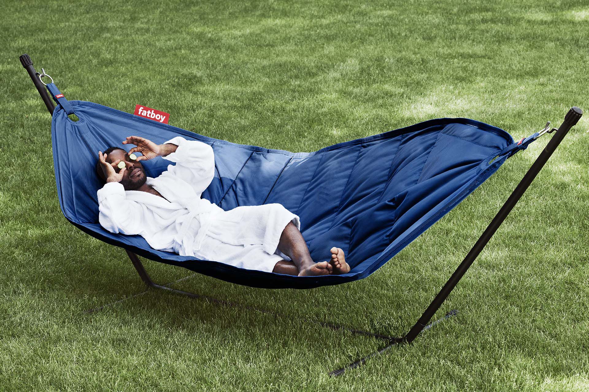 Fatboy Headdemock met Zwart Frame, Nu met gratis afdekhoes twv € 129,-
