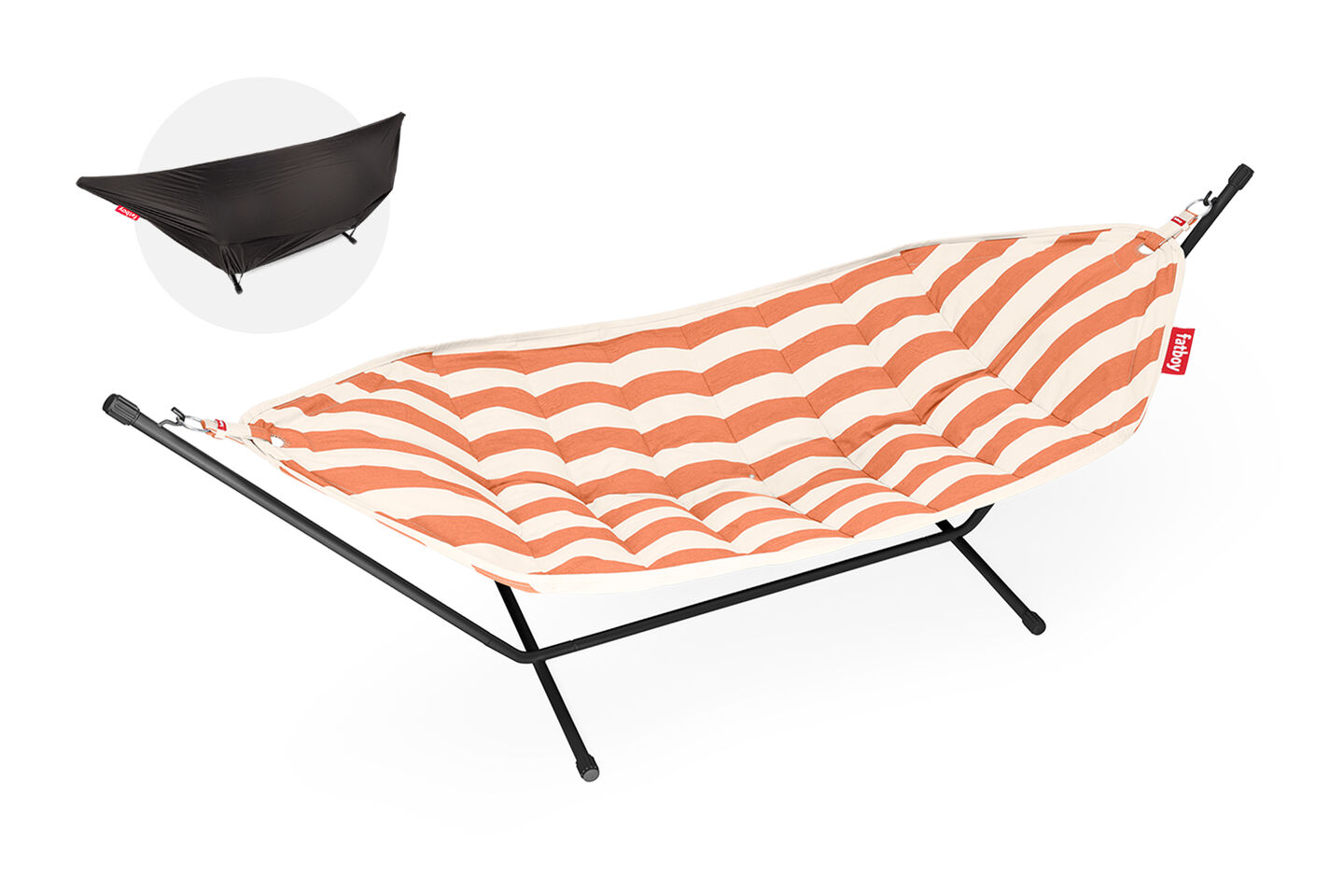 Fatboy Headdemock SuperB Hangmat met Zwart Frame, met gratis afdekhoes twv € 129,-