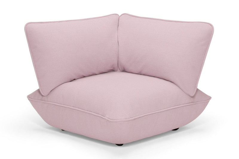 Fatboy Lounge BubblePink Fatboy Sumo indoor Lounge corner seat. Verkrijgbaar in de kleuren Limestone, Mouse Grey, Bubble Pink, Honey.