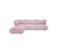 Fatboy Lounge BubblePink Fatboy Sumo indoor Lounge Corner Sofa large. Verkrijgbaar in de kleuren Limestone, Mouse Grey, Bubble Pink, Honey