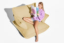 Fatboy Lounge Fatboy Sumo indoor armrest. Verkrijgbaar in de kleuren Limestone, Mouse Grey, Bubble Pink, Honey.