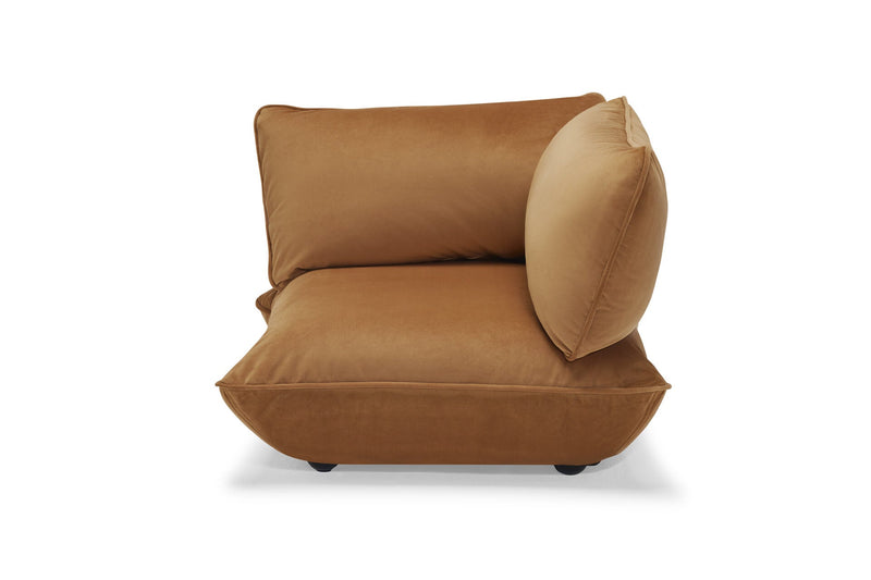 Fatboy Lounge Fatboy Sumo indoor Lounge corner seat Velvet. Verkrijgbaar in de kleuren Petrol en Almond