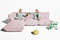 Fatboy Lounge Fatboy Sumo indoor Lounge Corner Sofa large. Verkrijgbaar in de kleuren Limestone, Mouse Grey, Bubble Pink, Honey