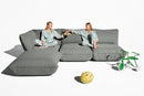 Fatboy Lounge Fatboy Sumo indoor Lounge Corner Sofa large. Verkrijgbaar in de kleuren Limestone, Mouse Grey, Bubble Pink, Honey