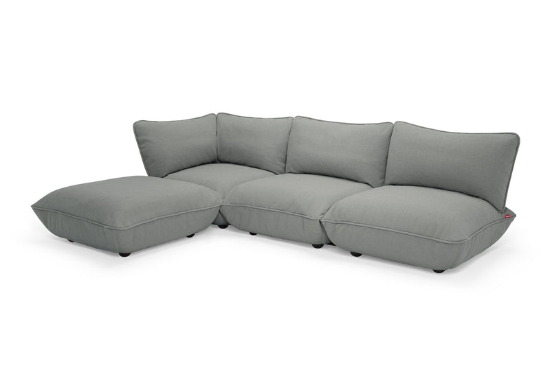 Fatboy Lounge Fatboy Sumo indoor Lounge Hocker. Verkrijgbaar in de kleuren Limestone, Mouse Grey, Bubble Pink, Honey