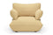 Fatboy Lounge Honey Fatboy Sumo indoor Lounge Loveseat. Verkrijgbaar in de kleuren Limestone, Mouse Grey, Bubble Pink, Honey