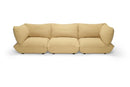 Fatboy Lounge Honey Fatboy Sumo indoor Lounge Sofa 3 zits. Verkrijgbaar in de kleuren Limestone, Mouse Grey, Bubble Pink, Honey.