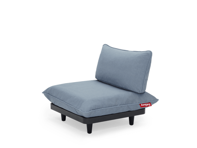 Fatboy Lounge StormBlue Fatboy Paletti Modulair Lounge Seat. Verkrijgbaar in de kleur Mist, Sahara, Thunder Grey, Rock Grey en Storm Blue