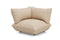 Fatboy® Sumo Cord Indoor Lounge corner seat links. Verkrijgbaar in 3 kleuren.