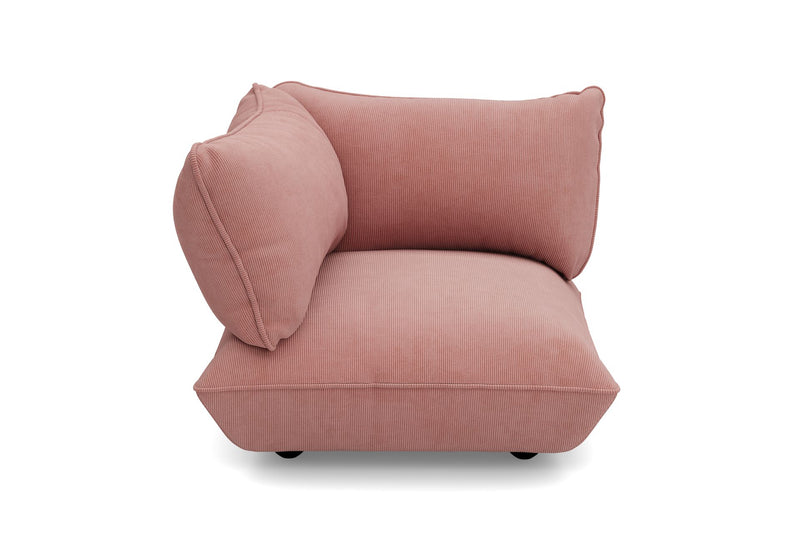 Fatboy® Sumo Cord Indoor Lounge corner seat links. Verkrijgbaar in 3 kleuren.