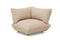 Fatboy® Sumo Cord Indoor Lounge corner seat rechts. Verkrijgbaar in 3 kleuren.