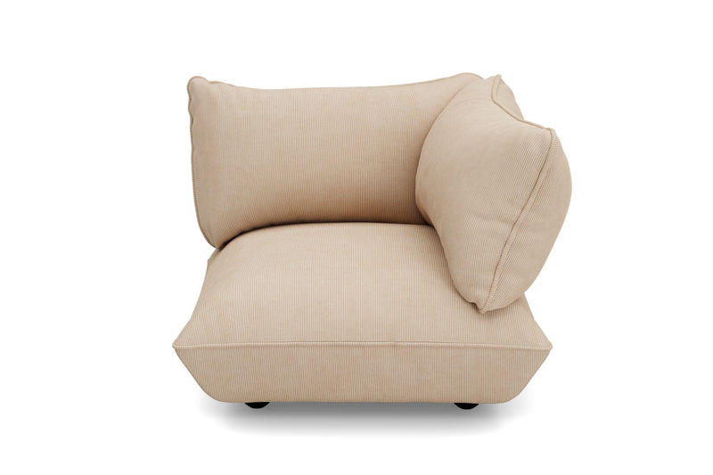 Fatboy® Sumo Cord Indoor Lounge corner seat rechts. Verkrijgbaar in 3 kleuren.