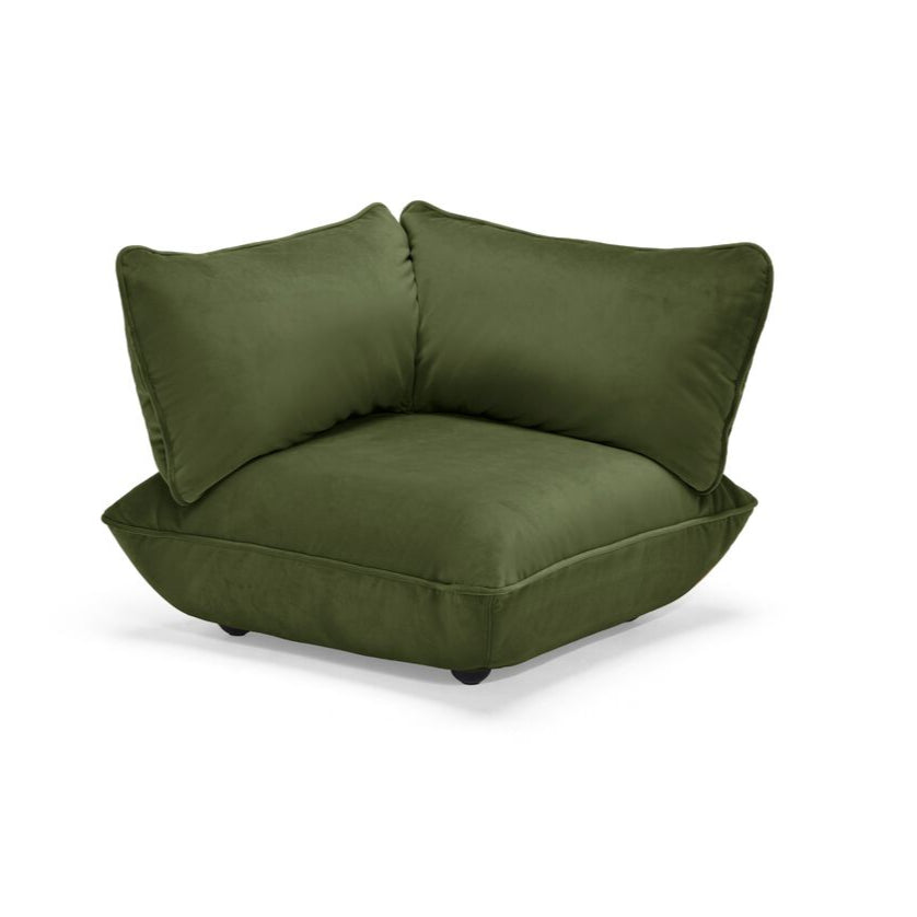 Fatboy® Sumo Velvet Recycled. Indoor Lounge corner seat. Verkrijgbaar in 3 kleuren.