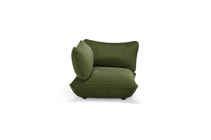 Fatboy® Sumo Velvet Recycled. Indoor Lounge corner seat. Verkrijgbaar in 3 kleuren.
