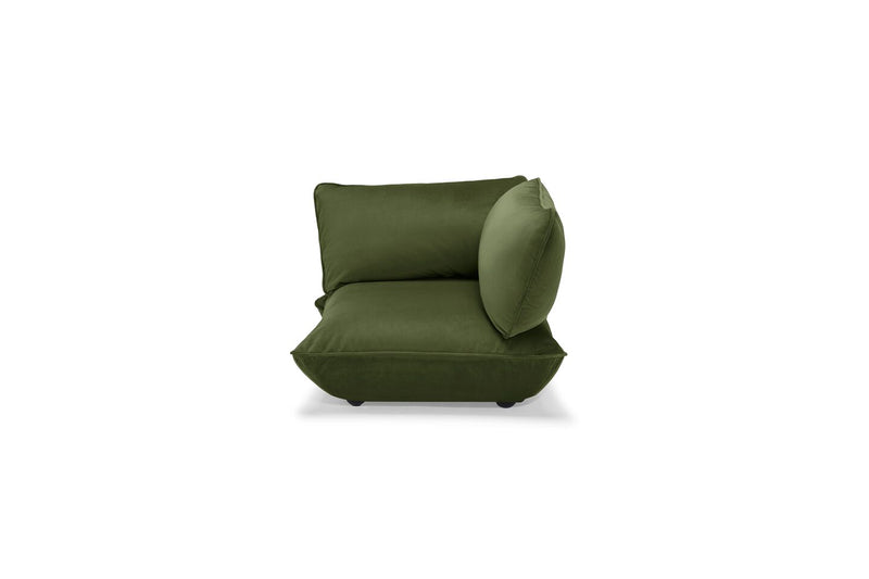 Fatboy® Sumo Velvet Recycled. Indoor Lounge corner seat. Verkrijgbaar in 3 kleuren.