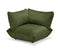 Fatboy® Sumo Velvet Recycled. Indoor Lounge corner seat. Verkrijgbaar in 3 kleuren.