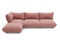 Fatboy® Sumo Cord indoor corner Lounge Sofa Left. Verkrijgbaar in 3 kleuren.