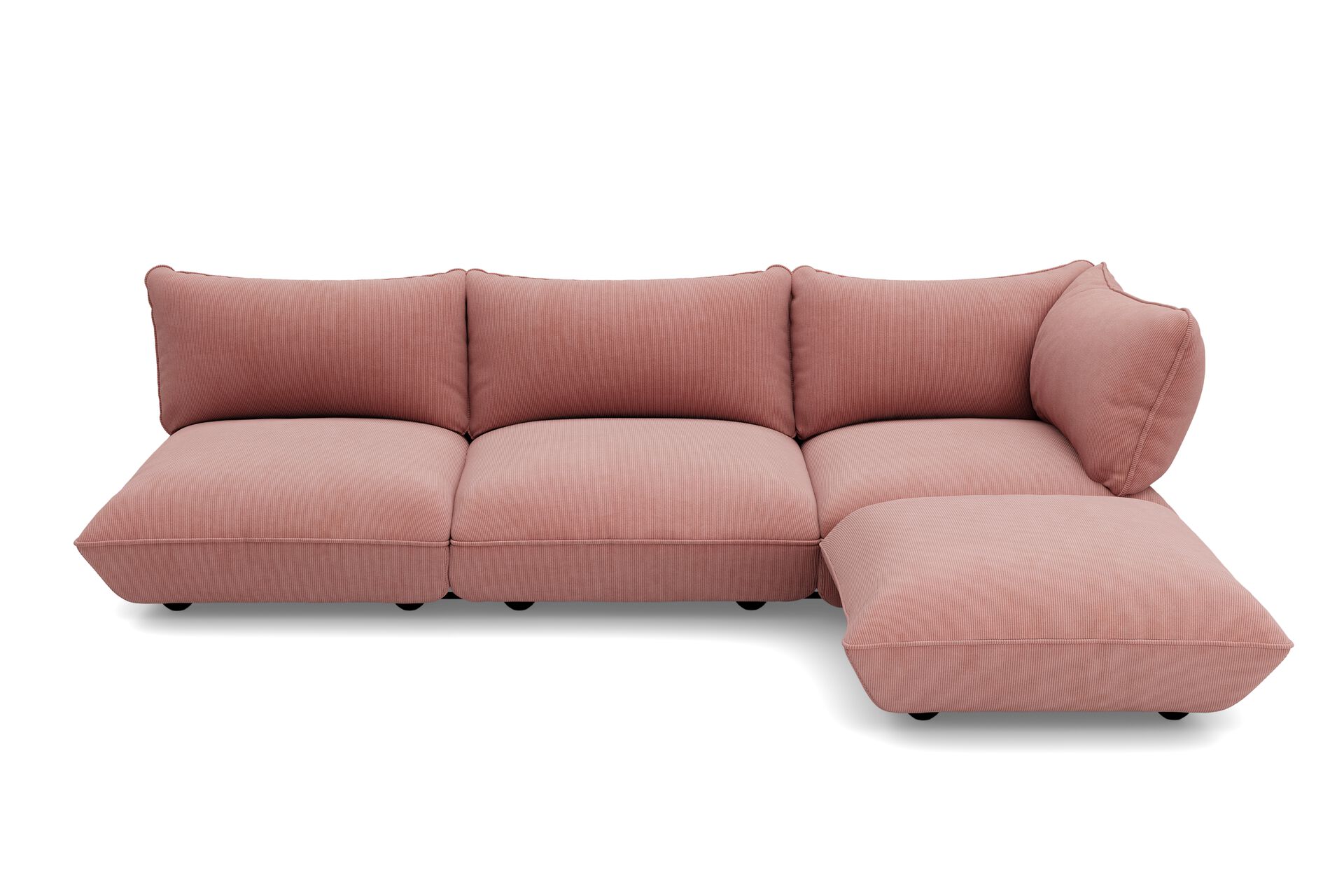 Fatboy® Sumo Cord indoor corner Lounge Sofa right. Verkrijgbaar in 3 kleuren.