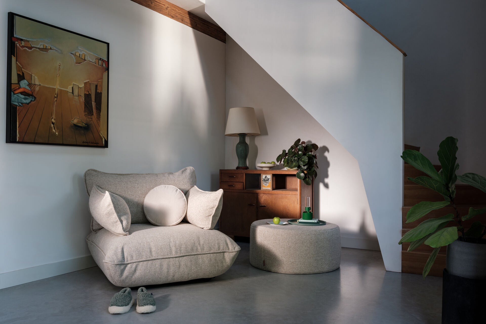 Fatboy® Sumo Boucle Indoor Lounge corner seat. Verkrijgbaar in 5 kleuren.