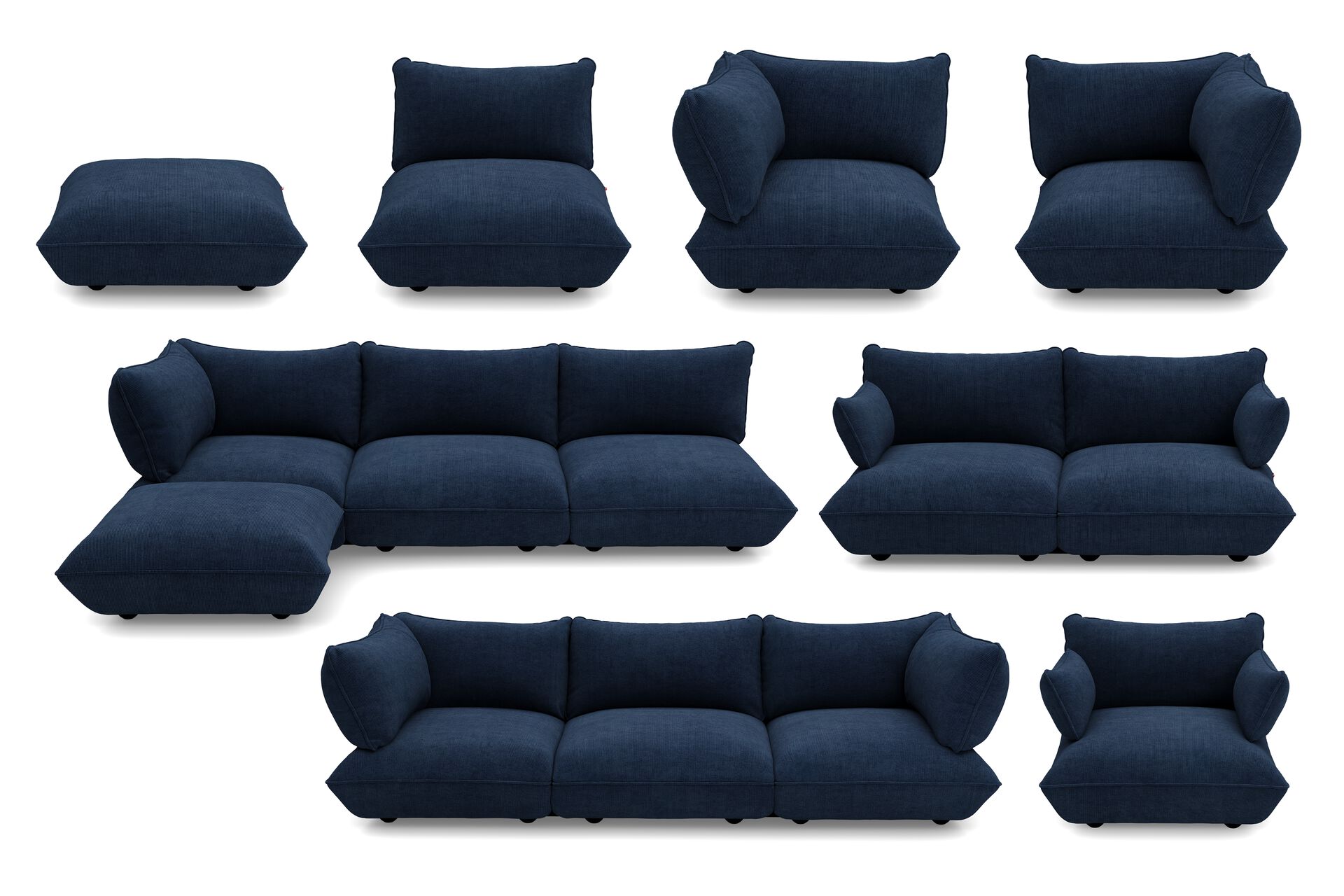 Fatboy® Sumo Cord. Indoor Lounge love seat. Verkrijgbaar in 3 kleuren.
