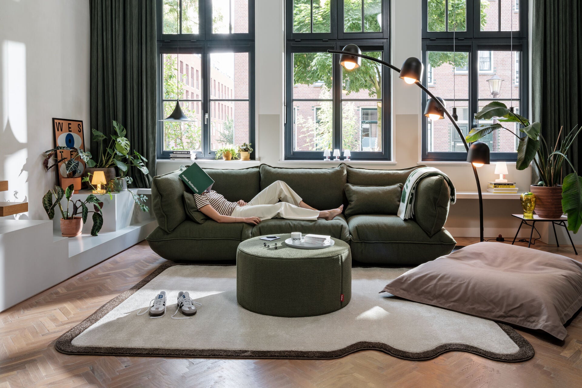 Fatboy® Sumo Boucle Lounge Grand Sofa. Verkrijgbaar in 5 kleuren.
