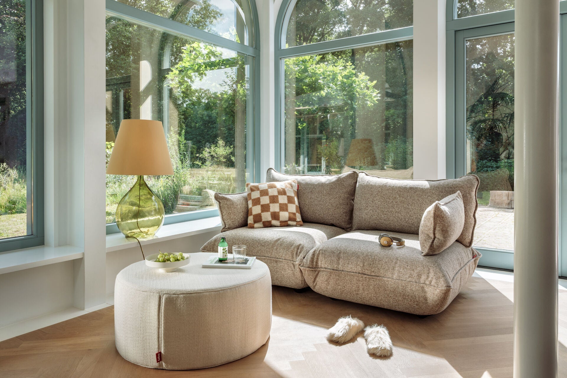 Fatboy® Sumo Boucle Indoor Lounge corner seat. Verkrijgbaar in 5 kleuren.