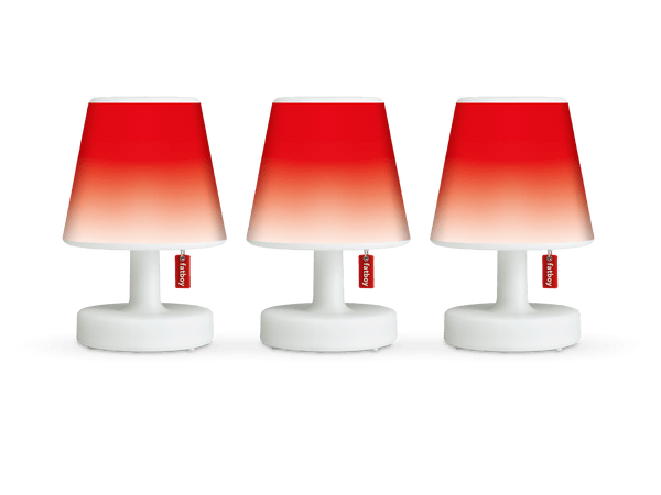 Fatboy Tafellampen Fatboy oplaadbare lamp, Edison The Mini (set van 3 lampjes) + gratis mini Cappies Red Mist