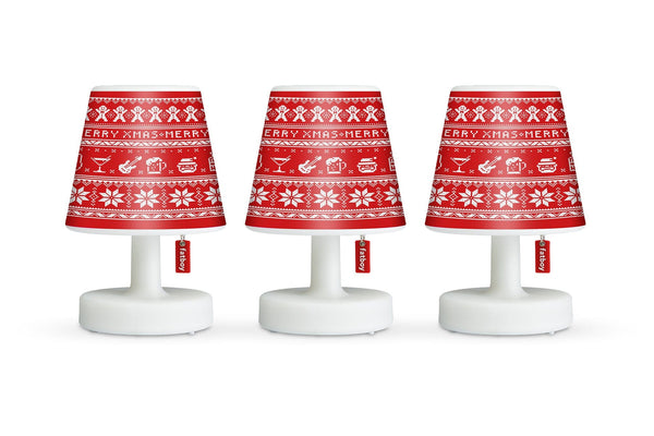 Fatboy Tafellampen Fatboy oplaadbare lamp, Edison The Mini (set van 3 lampjes) + gratis mini Cappies XMAS sweater