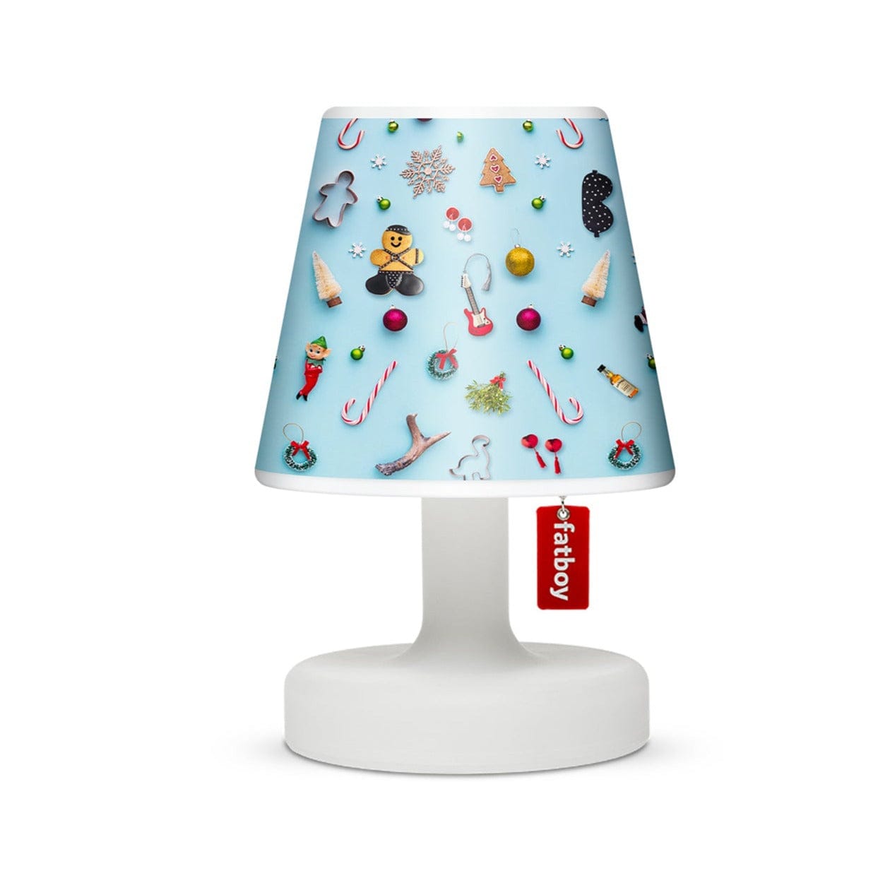 Fatboy Tafellampen X-Mas Candyman Fatboy Edison The Petit met gratis Cappie t.wv. € 17,50 of Treetopper t.w.v. € 20,-.