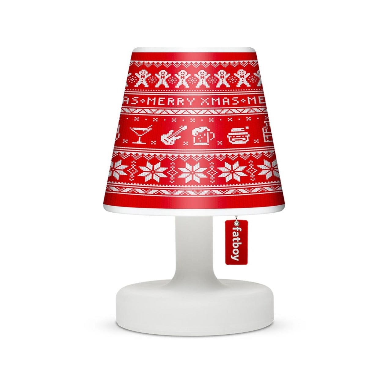 Fatboy Tafellampen X-Mas Sweater Fatboy Edison The Petit met gratis Cappie t.wv. € 17,50 of Treetopper t.w.v. € 20,-.