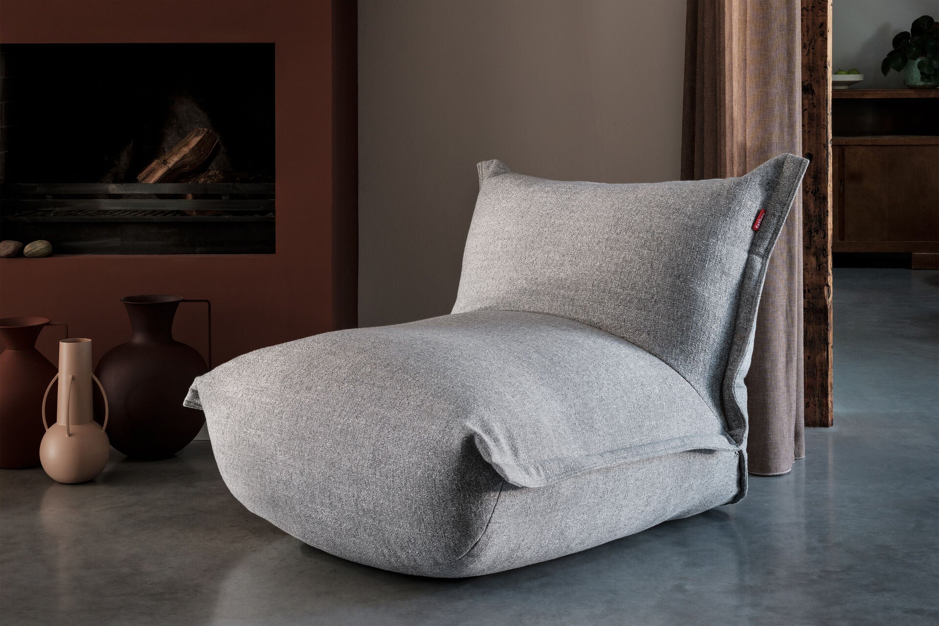 Fatboy Bonbaron Slim Bouclé Binnen Loungestoel