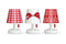 Fatboy oplaadbare lamp, Edison The Mini (set van 3 lampjes) + gratis mini Cappies XMAS surprise set